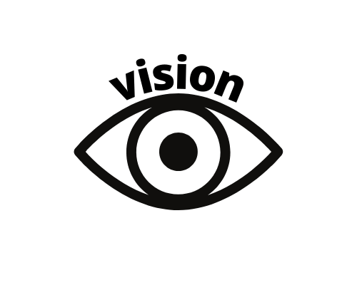 Black with Vision Icon Internet Logo (1)