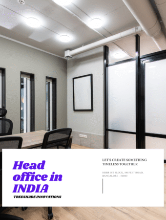 Blue and White Minimalist Office Furniture Sale Instagram Post