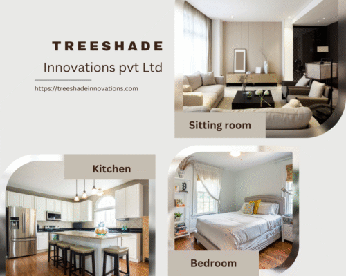 Gray Blur Background Interior Design Promotion Instagram Post